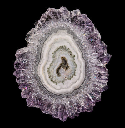 Amethyst Stalactite Slice-Minerals-Gruta Minerals-PaxtonGate