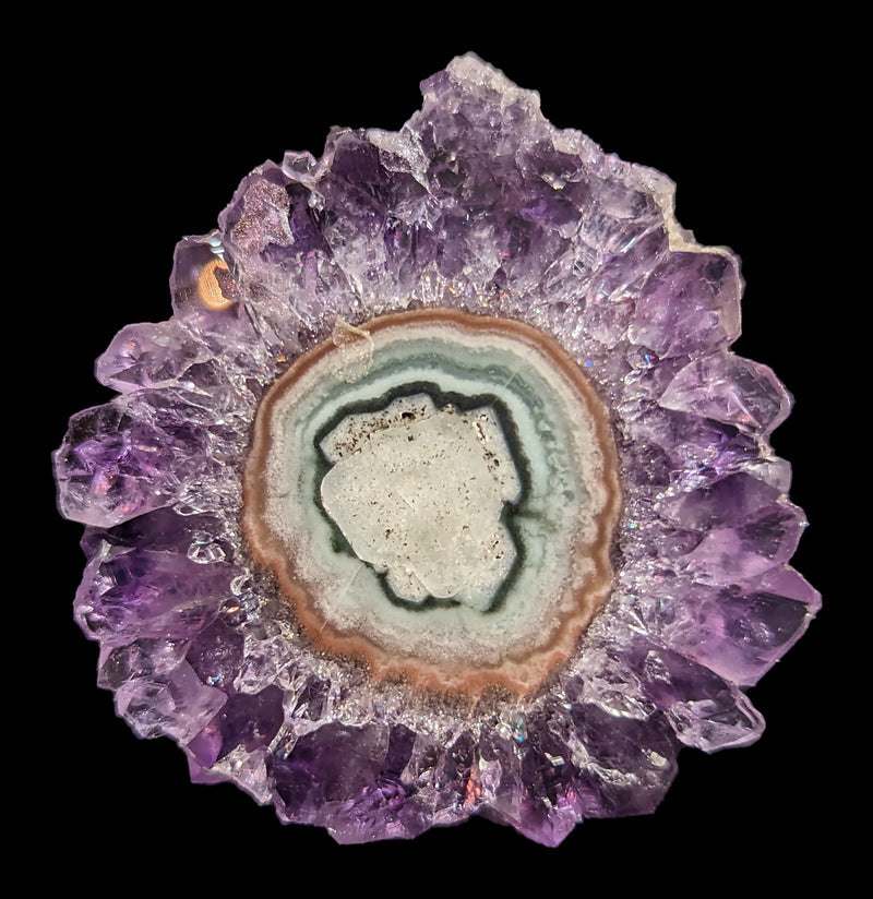 Amethyst Stalactite Slice-Minerals-Gruta Minerals-PaxtonGate