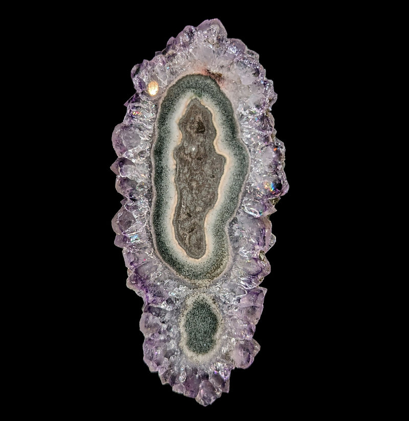 Amethyst Stalactite Slice-Minerals-Gruta Minerals-PaxtonGate