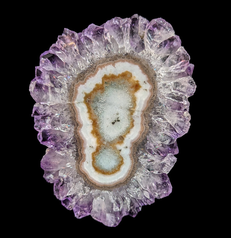 Amethyst Stalactite Slice-Minerals-Gruta Minerals-PaxtonGate