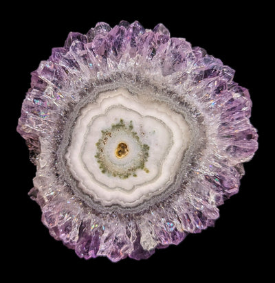 Amethyst Stalactite Slice-Minerals-Gruta Minerals-PaxtonGate