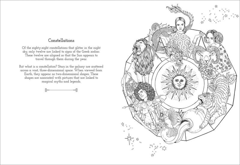 Astrology Coloring Book - Paxton Gate