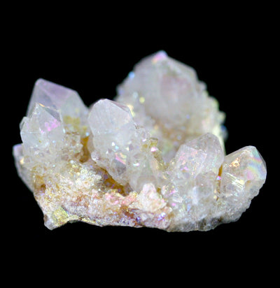 Aura Cactus Quartz Crystal Cluster - Paxton Gate