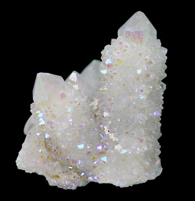 Aura Cactus Quartz Crystal Cluster - Paxton Gate