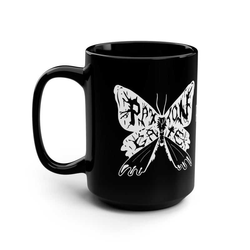 Black Paxton Gate Moth Mug-Mug-Printify-PaxtonGate