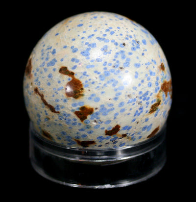 Blue Dalmatite Sphere - Paxton Gate