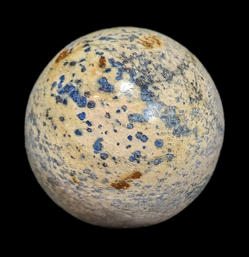 Blue Dalmatite Sphere-Minerals-Peru Minerals-PaxtonGate