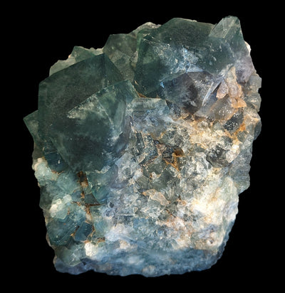 Blue Green Fluorite Crystal Cluster-Minerals-ROC 3000-PaxtonGate