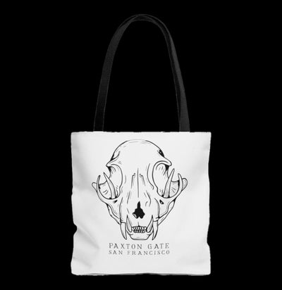 Bobcat Skull Tote Bag - Paxton Gate