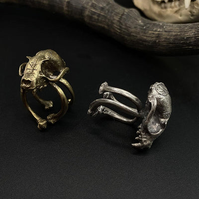 Brass Death Grip Ring - Paxton Gate