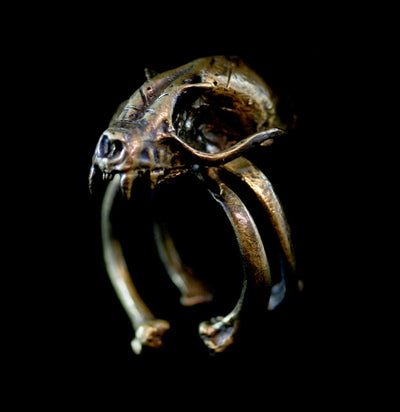 Brass Death Grip Ring - Paxton Gate