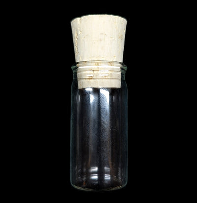 Clear Glass Vial with Cork-Jars & Bottles-Specialty Bottle-PaxtonGate