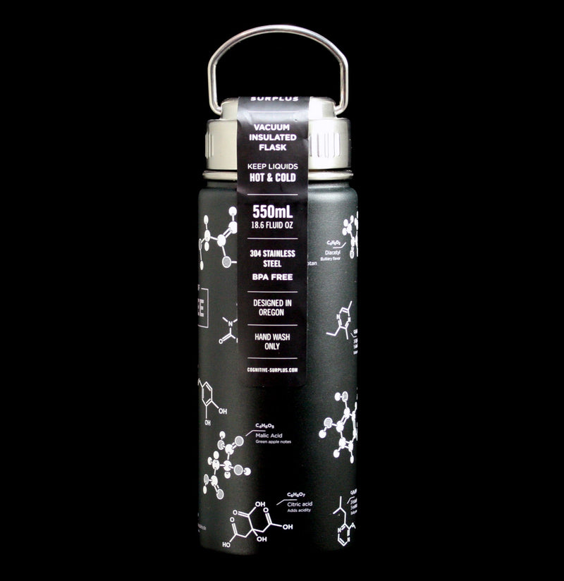 Coffee Chemistry Stainless Steel Vacuum Flask - Paxton Gate