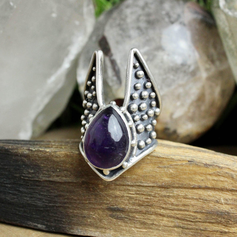 Cygnus Ring With Amethyst - Paxton Gate