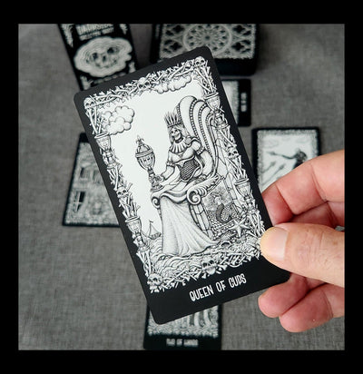 Darkside Skeleton Tarot Deck-Tarot Deck-Da Brigh Tarot-PaxtonGate