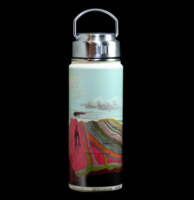 Earth's Geology Stainless Steel Vacuum Flask - Paxton Gate