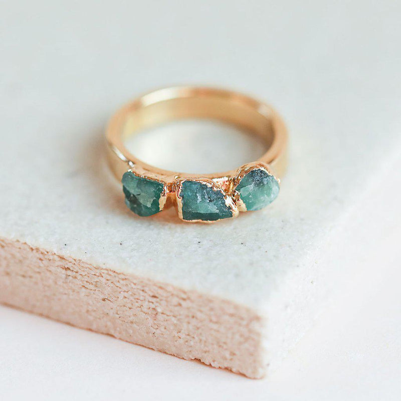 Emerald Stacking Ring - Paxton Gate