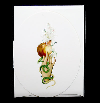 Fig Oval Greeting Card - Paxton Gate