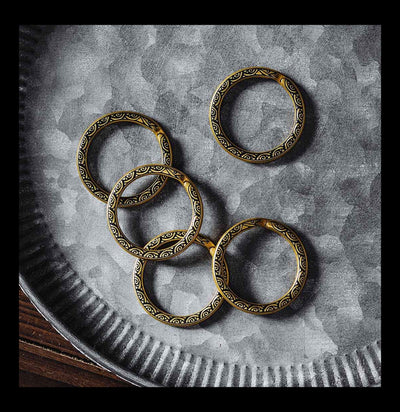 Five Piece Ouroboros Keyring - Paxton Gate