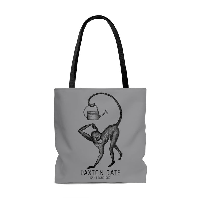 Gray Paxton Gate Monkey Tote Bag-Bags-Printify-PaxtonGate