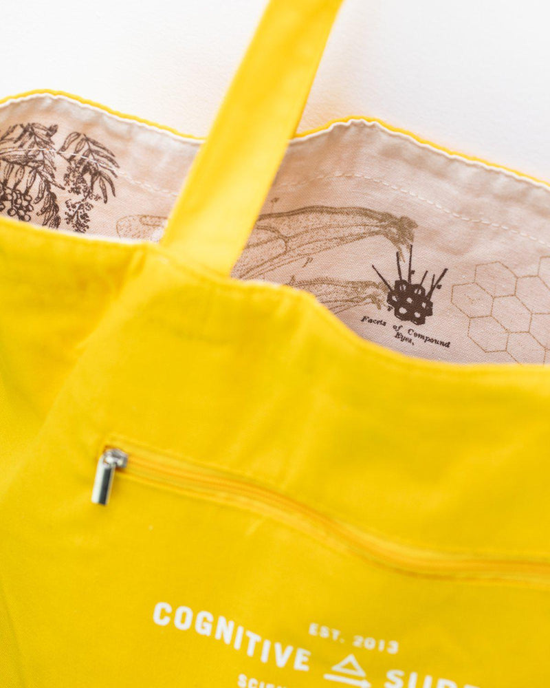 Honey Bee Canvas Tote Bag - Paxton Gate