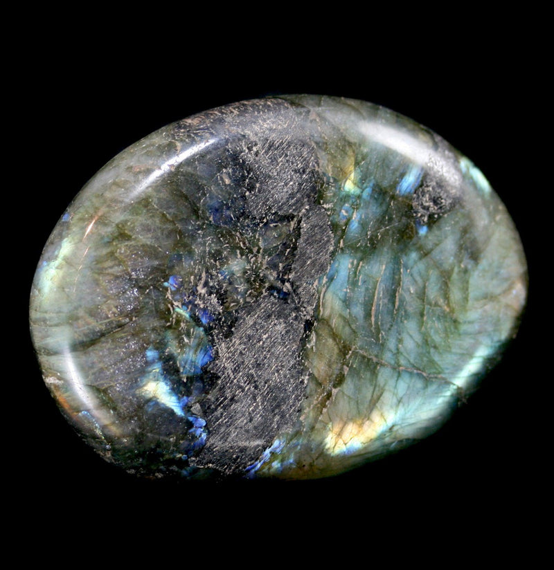 Tumbled Labradorite Palm Stone - Paxton Gate