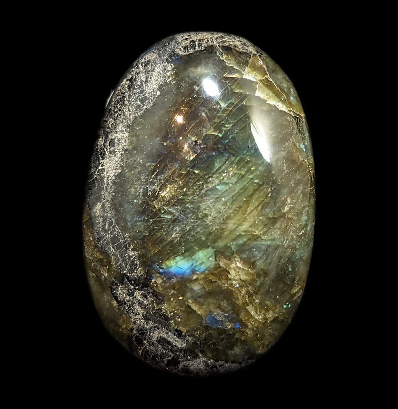 Tumbled Labradorite Palm Stone - Paxton Gate