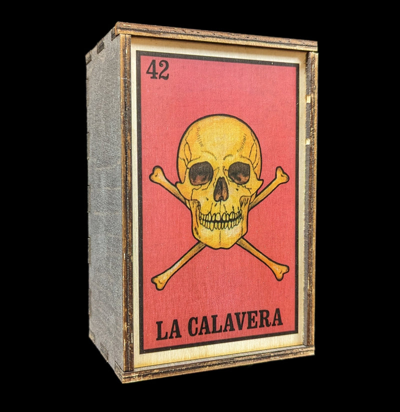 Loteria Calavera Tarot Card Stash Box-CaseBwlBox-Most Amazing-PaxtonGate