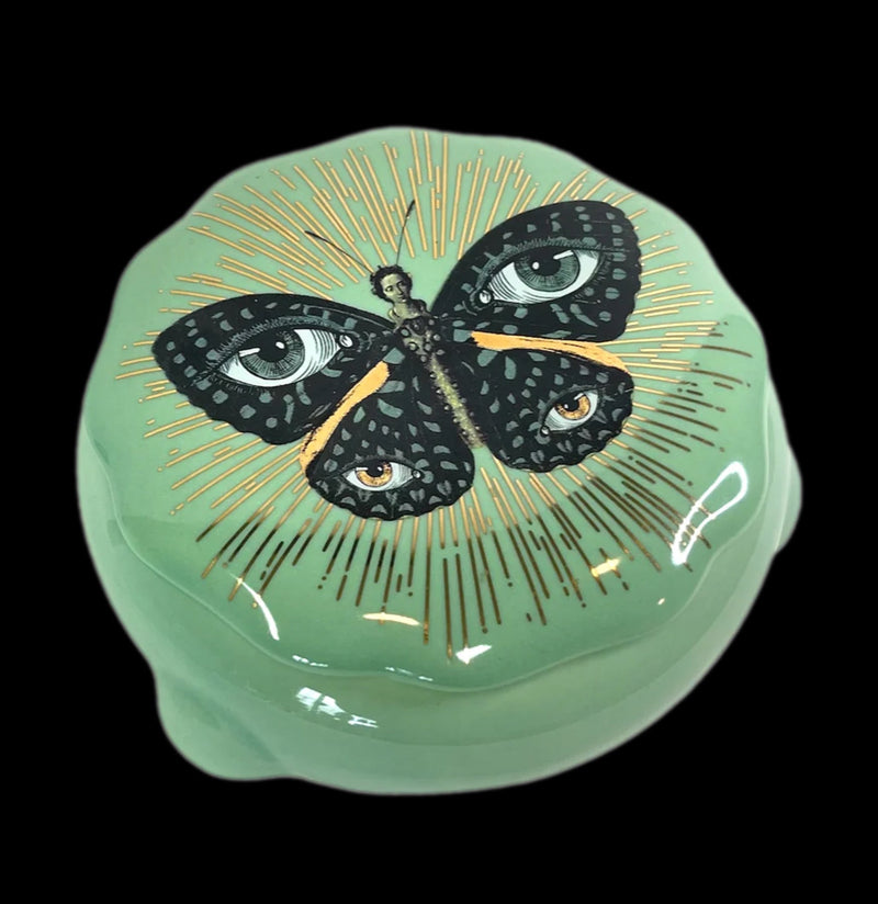 Madame Butterfly Ceramic Box-CaseBwlBox-Spitfire Girl-PaxtonGate