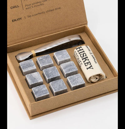 Mega Rocks Soapstone Whiskey Stones Gift Set - Paxton Gate