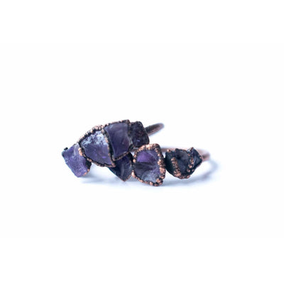 Multi Stone Amethyst Ring - Paxton Gate