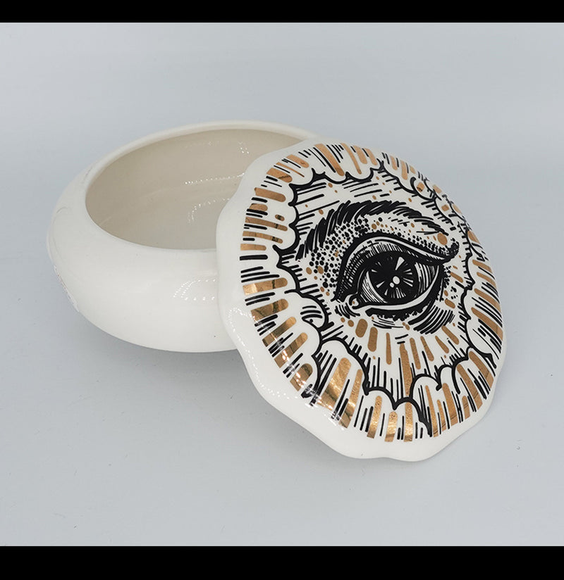 Mystic Eye Ceramic Box-CaseBwlBox-Spitfire Girl-PaxtonGate