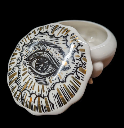 Mystic Eye Ceramic Box-CaseBwlBox-Spitfire Girl-PaxtonGate