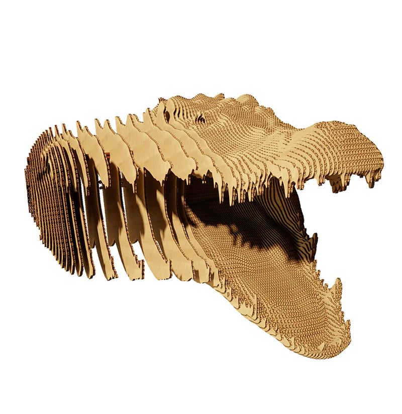 Crocodile 3D Puzzle-Puzzles-Cartonic-PaxtonGate