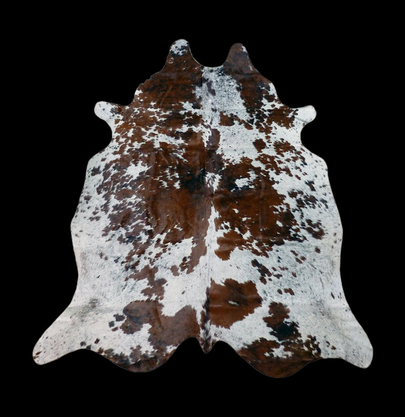 Brown and White Spotty Brazilian Cowhide-Taxidermy-Chesterfield-PaxtonGate