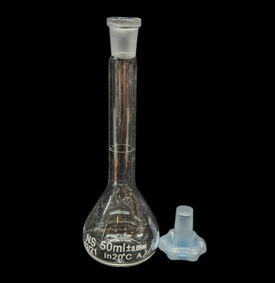 Borosilicate Volumetric Flask With Lid-Equipment-American Scientific-PaxtonGate