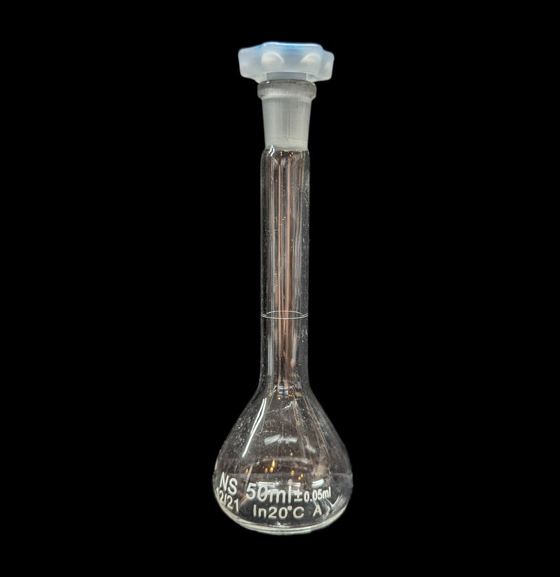 Borosilicate Volumetric Flask With Lid-Equipment-American Scientific-PaxtonGate