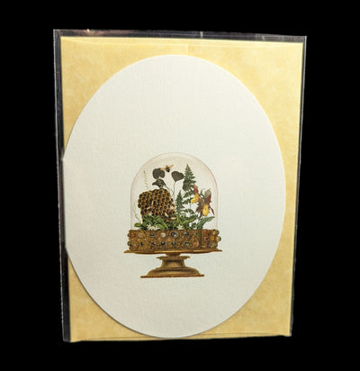 Beehive Oval Greeting Card-Cards-Open Sea-PaxtonGate