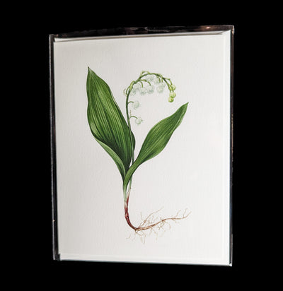 Lily of the Valley Poison Greeting Card-Cards-Open Sea-PaxtonGate