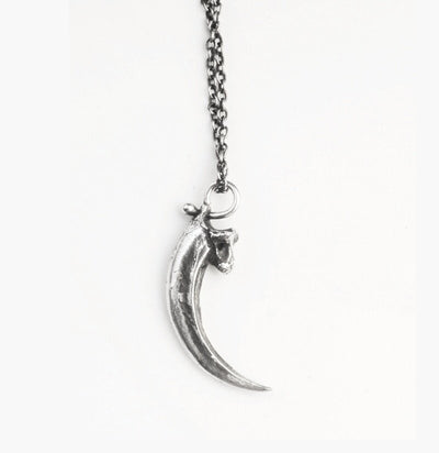 Raven Talon Sterling Silver Pendant-Necklaces-Scavenger Gallery-PaxtonGate