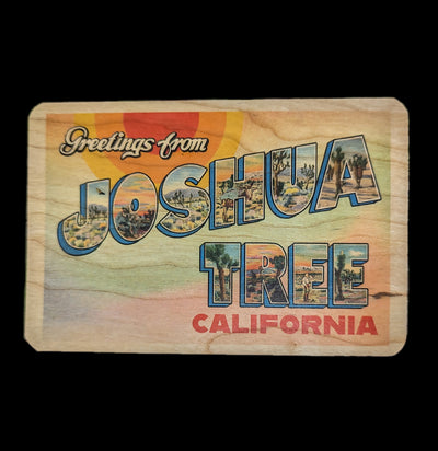 Joshua Tree Wooden Postcard-Cards-Spitfire Girl-PaxtonGate