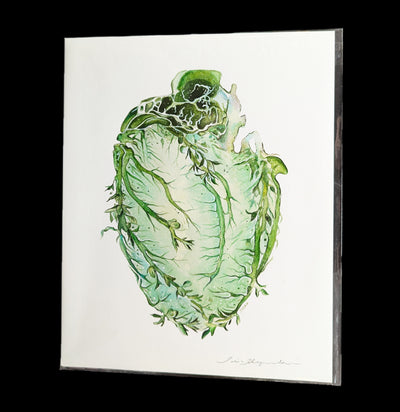 Vine Heart Flower Anatomy Art Print-Prints-Trisha Thompson Adams-PaxtonGate