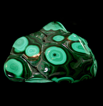 Polished Malachite Stone - Paxton Gate