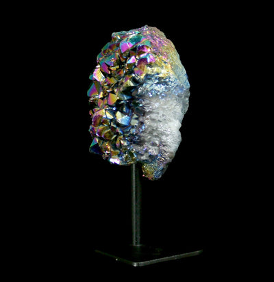 Rainbow Titanium Crystal Cluster Stand - Paxton Gate