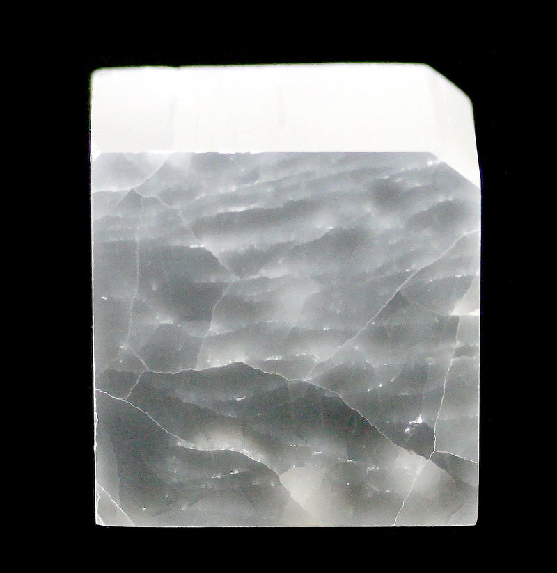 Selenite Crystal Cube - Paxton Gate