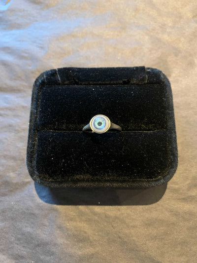 Small Sterling Silver Eye Ring - Paxton Gate