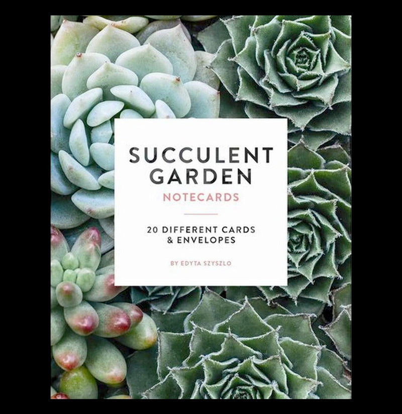 Succulent Garden Notecards - Paxton Gate