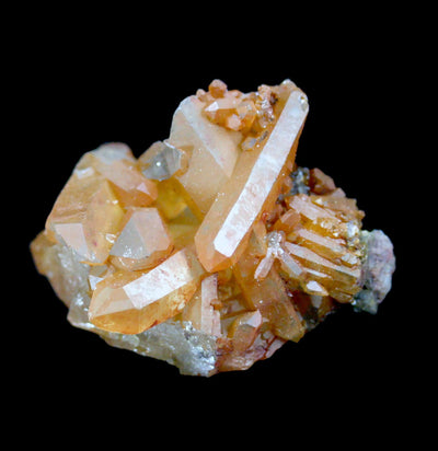 Tangerine Quartz Crystal Cluster - Paxton Gate