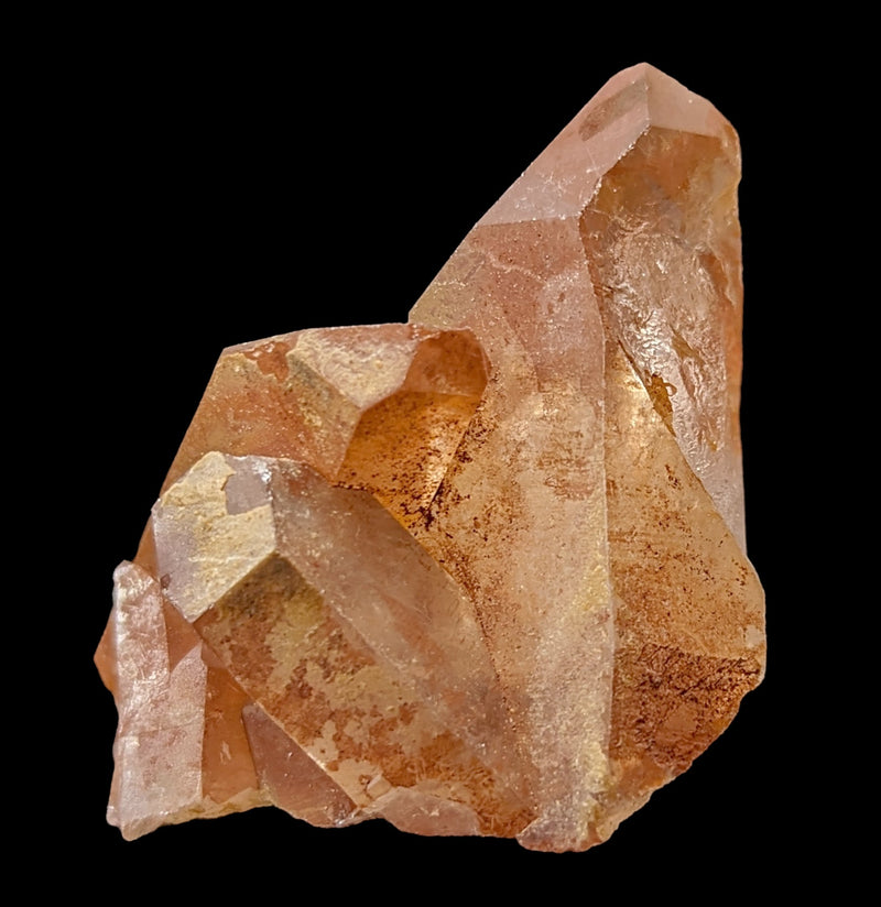 Tangerine Quartz Crystal Cluster-Minerals-Genilson de Moura Mines-PaxtonGate