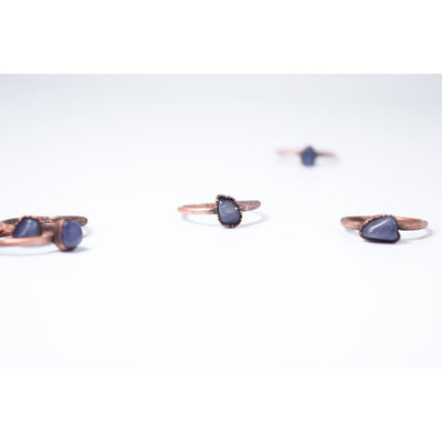 Tanzanite Copper Stacking Ring - Paxton Gate